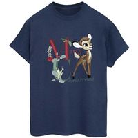 bambi camiseta merry christmas para mujer