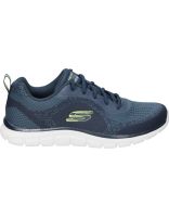 zapatillas veganas para hombre skechers track glendor 232699-nvlm azul marino 41