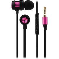 volkano alloy vk-1007-pr earphones - purple  black purple