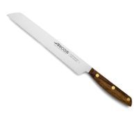 cuchillo panero de acero inoxidable nitrum 200 mm con mango madera