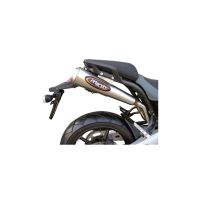 silenciador de escape yamaha mt-03 660 marving racing acero par alto