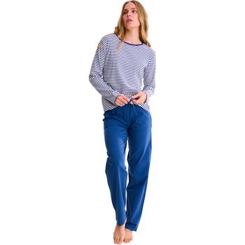 Lisca Camiseta manga larga Pijama pantalón top manga larga INFINITY Cheek para mujer