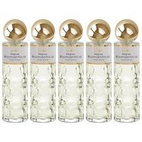 pack de 5 eau de parfum mujer saphir new romantica 200ml