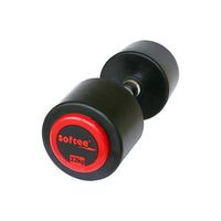 mancuerna pro-sport softee - negro  22 kg