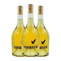 finca las caraballas vino blanco vino 75 cl 13 vol pack de 3 unidades