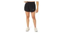 pantalon corto  strong asics road mujer 3 5  strong  negro