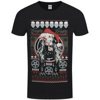 rob zombie tops y camisetas bloody santa para mujer