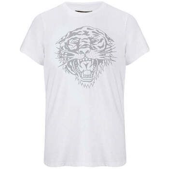 Ed Hardy Camiseta Tiger Glow T-Shirt White para hombre