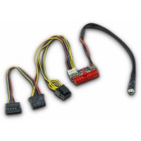 cable de alimentacion interna inter-tech atx 20-pin a sata 15-pin  molex 4-pin