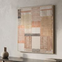 cuadro sobre lienzo con marco 60x3x60 cm