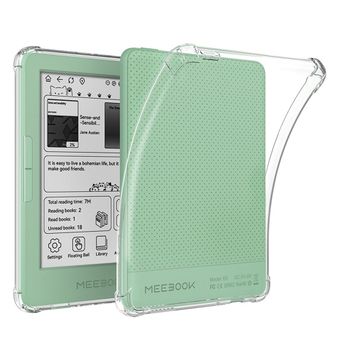 Funda para MeeBook E6, 6,0 pulgadas, transparente, con protección de silicona suave y tecnología de amortiguación, accesorios antichoque para la tableta MeeBook E6 de 6,0 pulgadas.