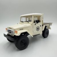 wpl c44 116 24g 4wd rtr fj45 coche de control remoto camion rock crawler modelos de vehiculos juguete control proporci