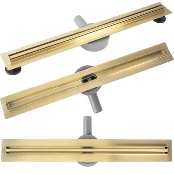 Drenaje Lineal Rea Neox Slim Pro 900 Brush Gold