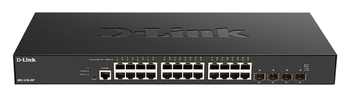 SWITCH GESTIONABLE L2 D-LINK DXS-1210-28T 24P 10G + 4P 10/25G SFP28 RACK