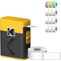 impresora termica bluetooth kodak memo label m50 amarilla con 13 rollos y app movil