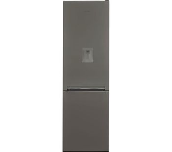 HOTPOINT H8 A1E SB WTD UK.1 70/30 Fridge Freezer - Grey, Grey