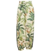 adidas pantalon fluido pantalon collaboration farm rio imprime tropical para mujer
