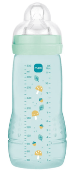 MAM Biberón Easy Active Líquidos Espesos Azul Brillante +6m 330 ml