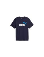 camiseta puma ess 2 col logo navy hombre