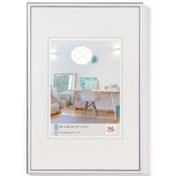 Marco De Fotos New Lifestyle Plateado 50x70 Cm Walther Design