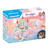 playmobil princess castillo arcoiris en las nubes juego de figuras 4 anos - 71359