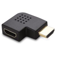adaptador hdmi acodado derecha 270 grados negro