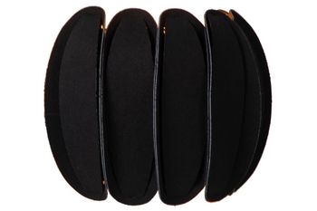 Lámpara de pared de fieltro 1xe27, negro