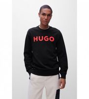 hugo para hombre 50477328 sudadera dem negro xl casual manga larga algodon organico sostenible