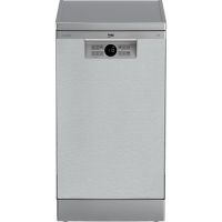 lavavajillas beko bdfs26020xq 10 cubiertos e acero inoxidable led aquastop 45cm