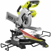 ryobi r18ms216-0 ingletadora 18v one 216mm sistema de corte compuesto verdenegro