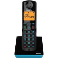 alcatel s280 ewe telefono inalambrico negroazul