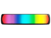 barra de sonido - krom k-pop luz rgb bluetooth 6w ranura tarjeta tf negro