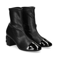 casadei botines con tacon mujer - negro talla 38