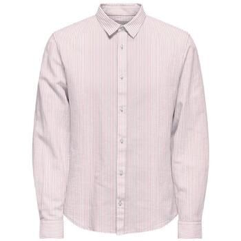 Only & Sons Camisa manga larga Cantley Life para hombre