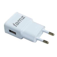 cargador generico usb universal 1000 mah blanco