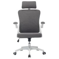 silla oficina ergonomica rolipo malla soporte lumbar ajustable reposabrazos abatibles