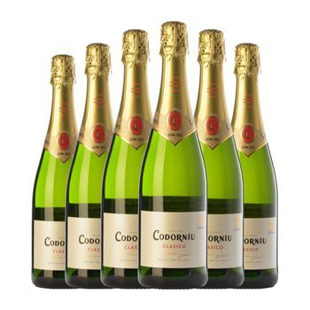 Codorníu Clásico Semi Sec Cava 75 Cl 11.5% Vol. (pack De 6 Unidades)