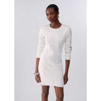Liu Jo Vestidos Vestido corto de punto jacquard para mujer