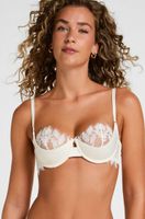 hunkemoller sujetador con aros no preformado millie blanco