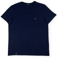 organic monkey tops y camisetas t-shirt watermelon - navy para hombre