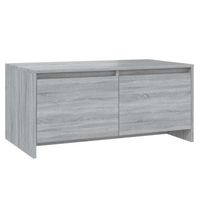 mesa de centro madera de ingenieria gris sonoma 90x50x415 cm