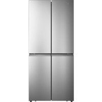 hisense pureflat rq563n4ai1 fridge freezer - stainless steel stainless steel