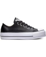 de converse 561681c chuck taylor all star platform leather low black-black-white