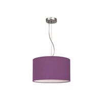 mi lampara - colgante nicole fucsia 1xe27 regx30d