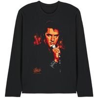 elvis presley camiseta manga larga trouble para hombre