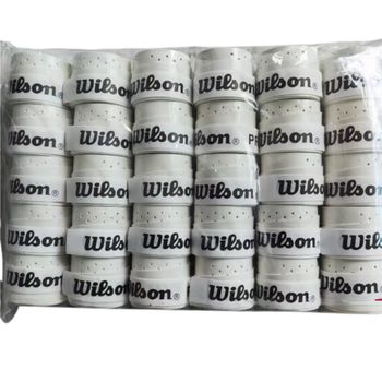 30 unidades de cinta de agarre individual Wilson para raqueta de tenis y pádel, antideslizante, para entrenamiento al aire libre, banda de sudor de repuesto, accesorios de bádminton