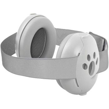 Casco antirruido Tineo para bebés ajustable, plegable y hipoalergénico gris