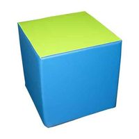 figura cuadrado 60cm - color azul y verde