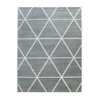 alfombra moderna bella gris  60x100 cm
