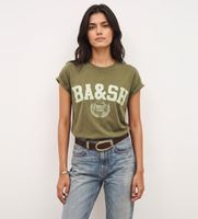 bash para mujer 1h26ioni camiseta ioni caqui 36 casual verde algodon manga corta